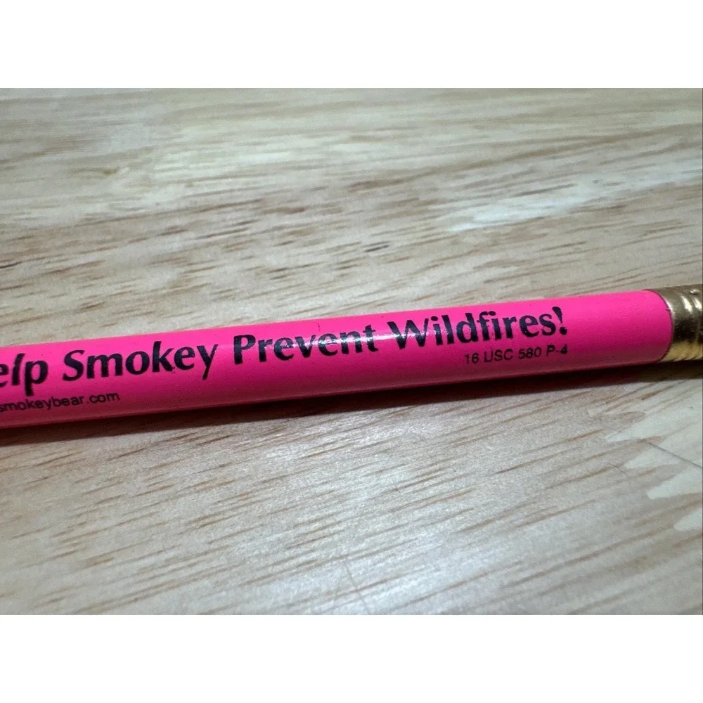 Vintage Advertising Pencil Lot O'Reilly Smokey The Bear Starter Logo Pattern
